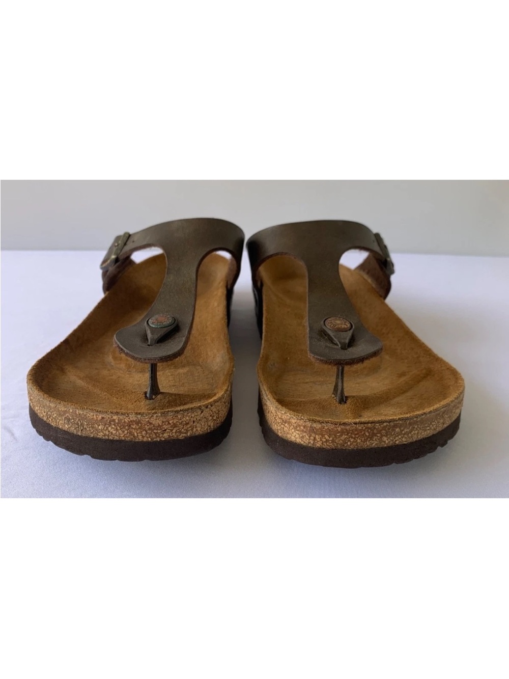 Birkenstock Gizeh Birko-Flor Women's Size 9 Casual Leather Sandals - Picture 5 of 13